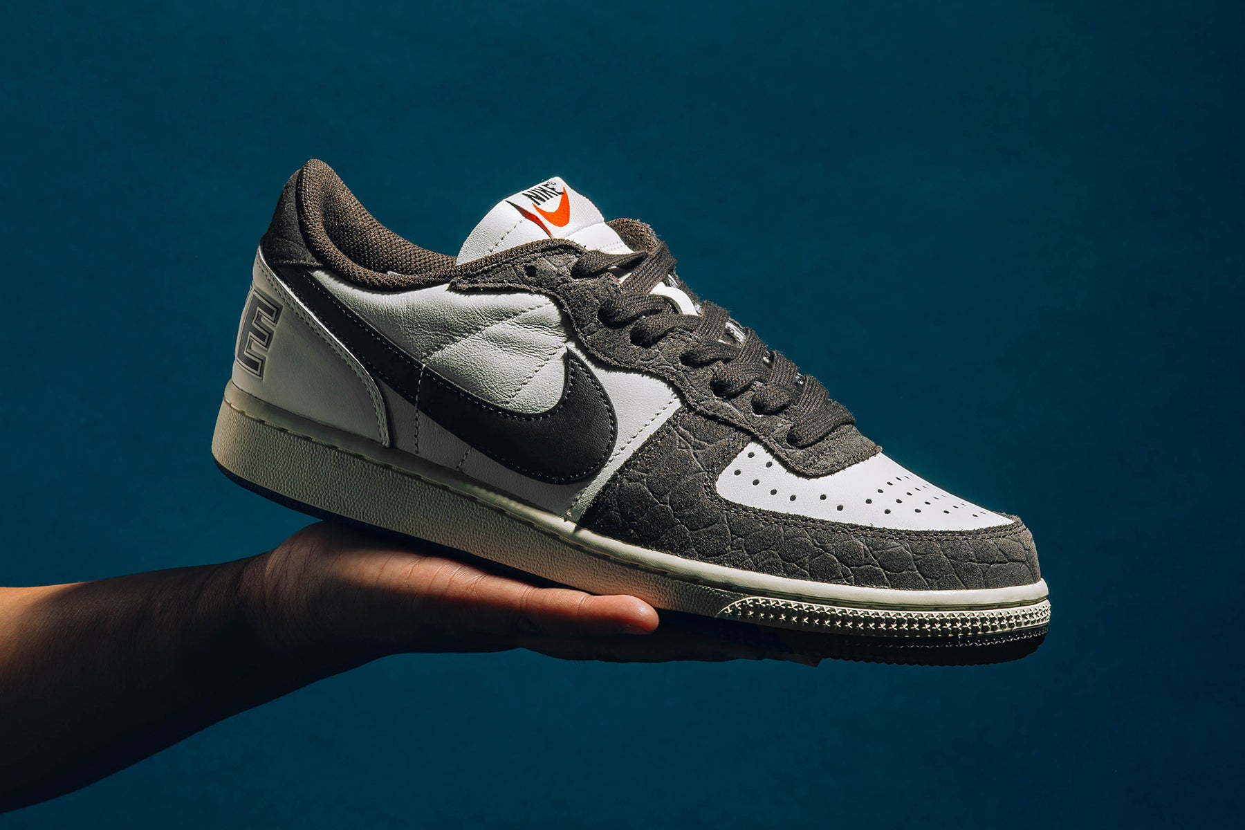 Giay Nike Terminator Low 'Croc Velvet Brown' FN7815-200