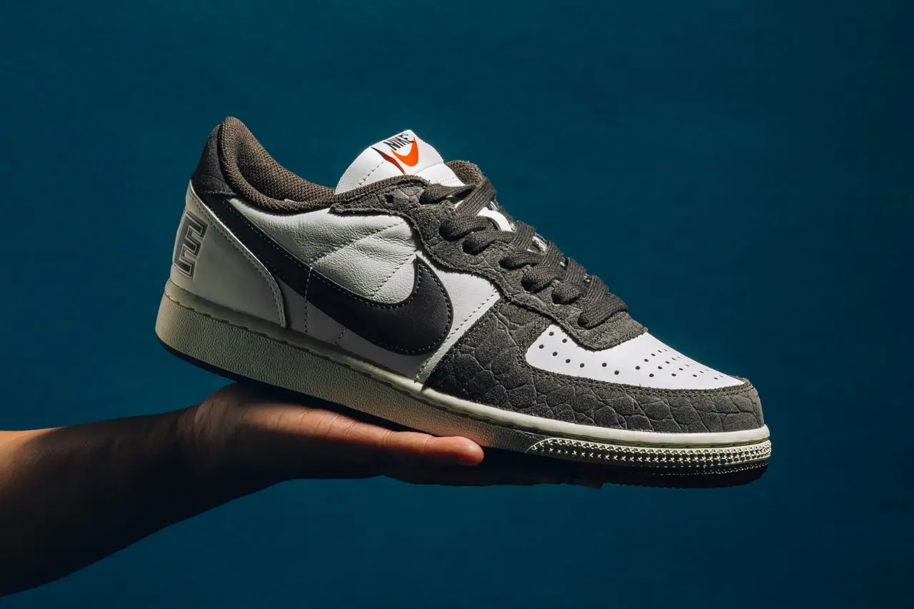 Giay Nike Terminator Low 'Croc Velvet Brown' FN7815-200