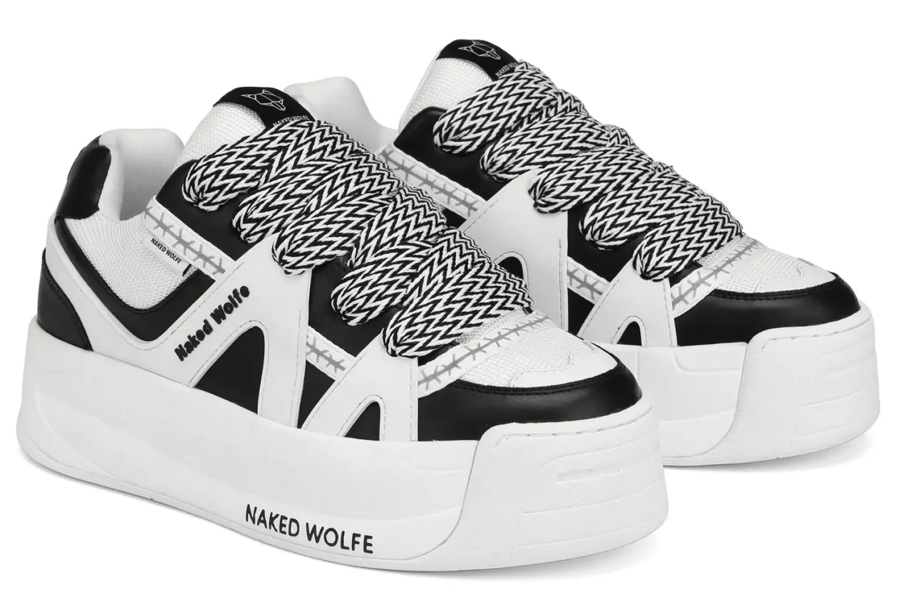 Giay Naked Wolfe Slide 'Black White Combo'