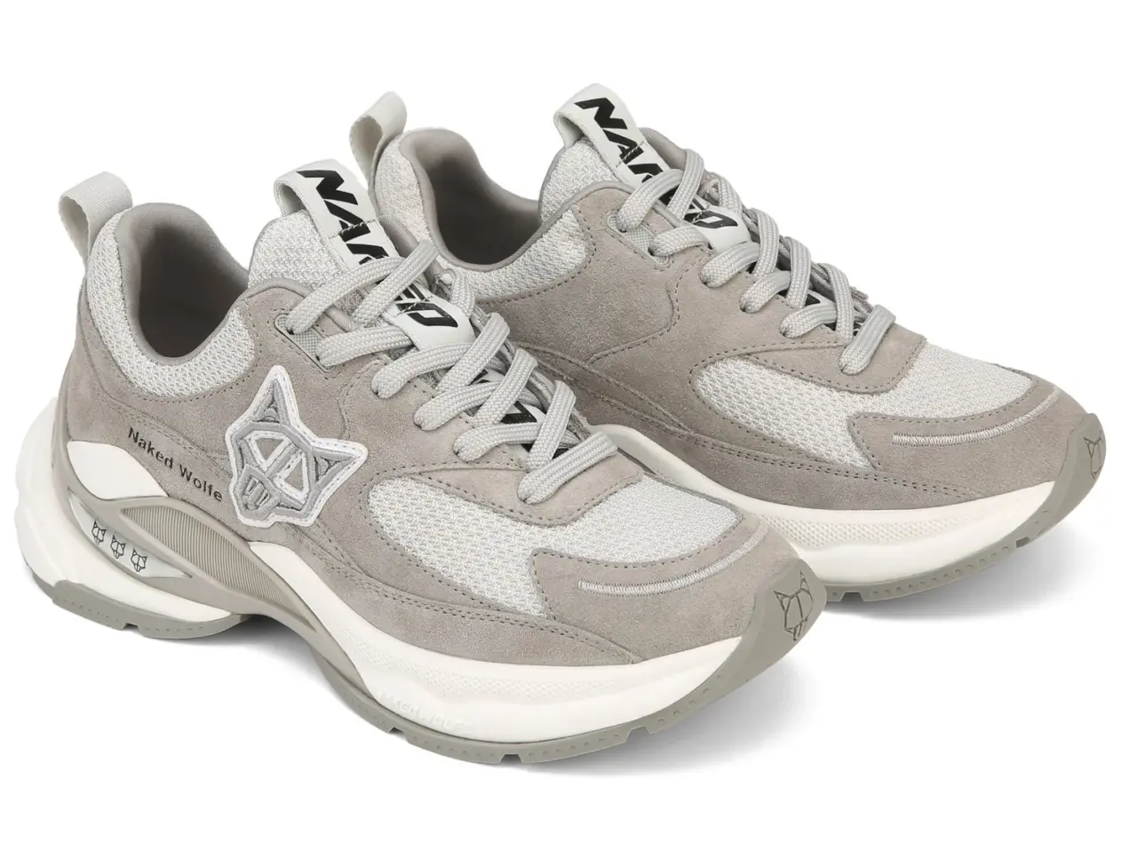 Giay Naked Wolfe Super 'Grey Suede'