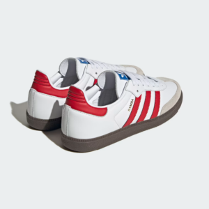 Giay Adidas Samba OG 'White Better Scarlet' IG1025