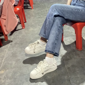 Giay Adidas Originals Superstar Sneakers 'Creamy' GW4441