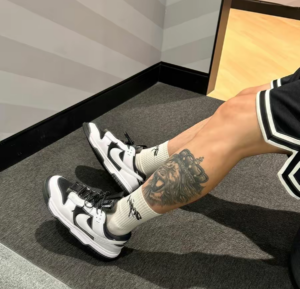 Giay Nike Air Dunk Jumbo 'Black White' DV0821-002