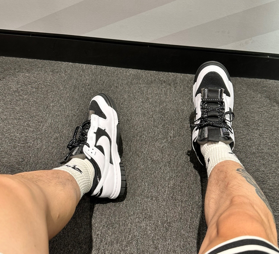 Giay Nike Air Dunk Jumbo 'Black White' DV0821-002