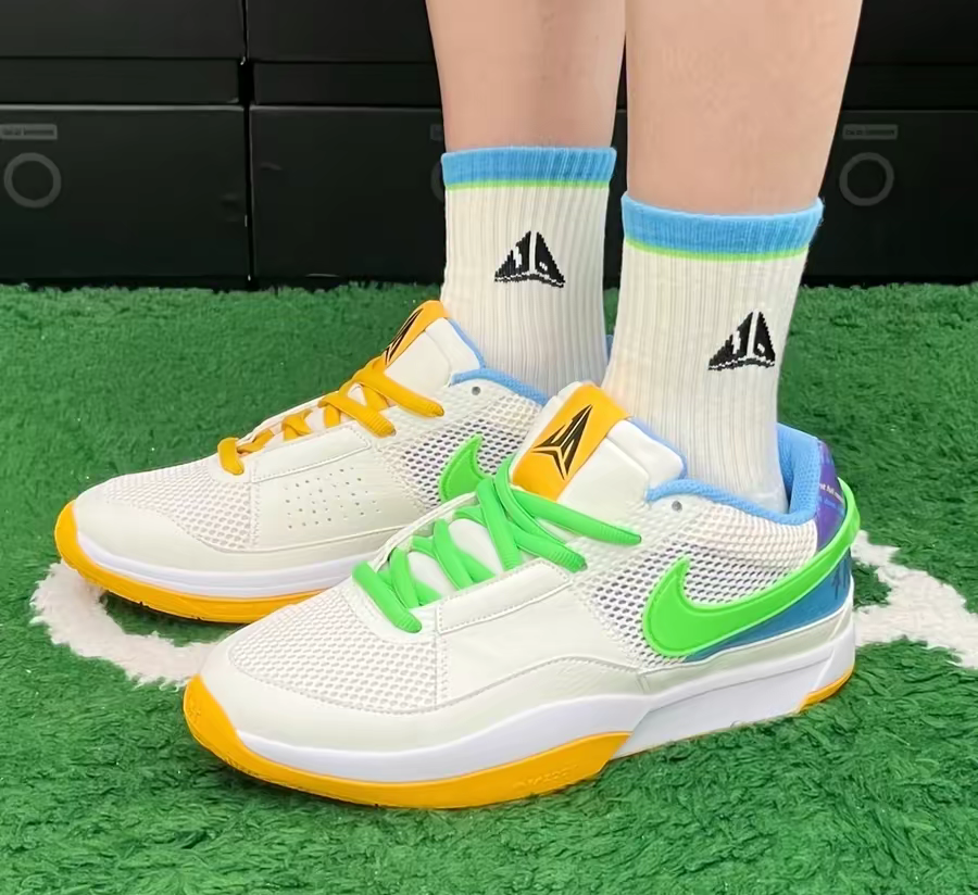 Giay Nike Ja 1 EP Phantom 'Action Green' DR8786-001