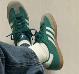 Giay Adidas Samba OG 'Collegiate Green Gum Grey Toe' ID2054