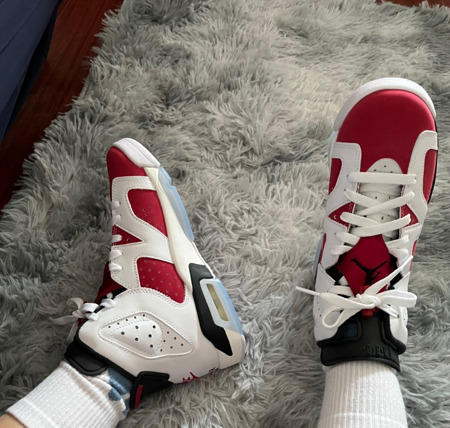 Giay Nike Air Jordan 6 Retro 'Carmine' 384665-106