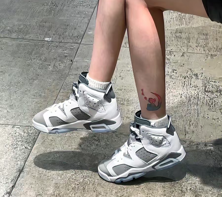 Giay Nike Air Jordan 6 Retro 'Cool Grey' 384665-100