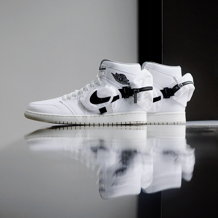 Giay Nike Air Jordan 1 Retro High Utility 'White Black' DO8727-100