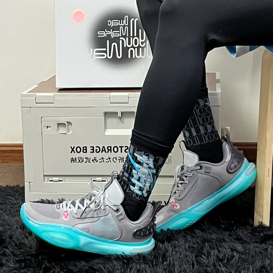 Giay Li-Ning Wade All City 11 'Grey Teal' ABAT005-5