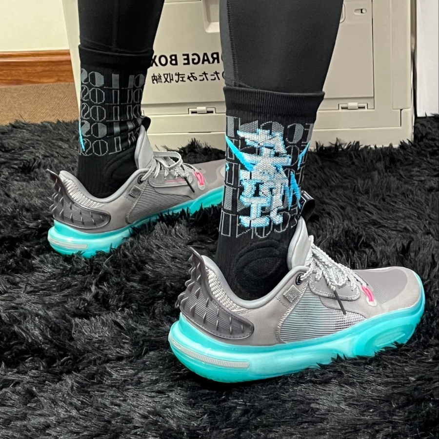 Giay Li-Ning Wade All City 11 'Grey Teal' ABAT005-5