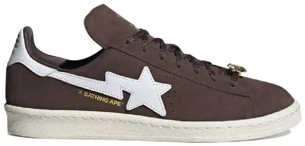 Giay Adidas Campus 80s Bape '30th Anniversary Brown' IF3379