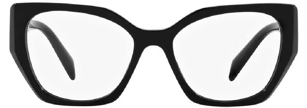 Kinh Prada Glasses Cat Eye 'Black' 0PR18WVF-1AB1O154