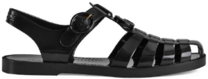 Dep Gucci Sandal With Double G 'Black' 674132-JFM00-1000