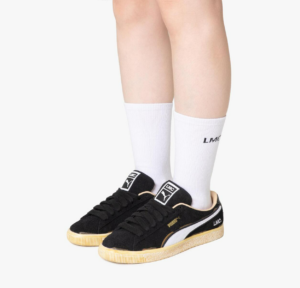 Giay Puma x LMC Suede VTG 'Black' 394817-03