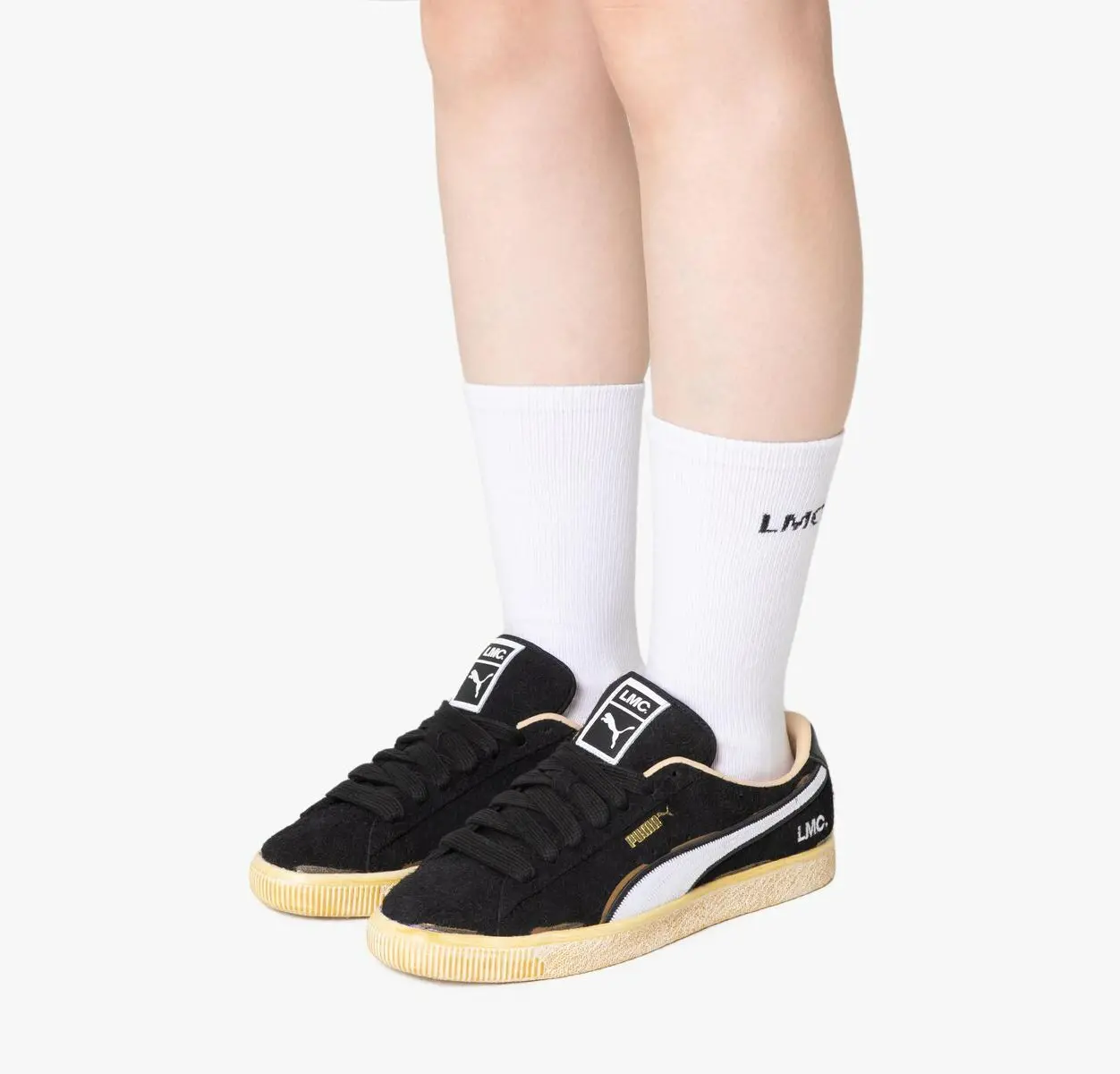 Giay Puma x LMC Suede VTG 'Black' 394817-03