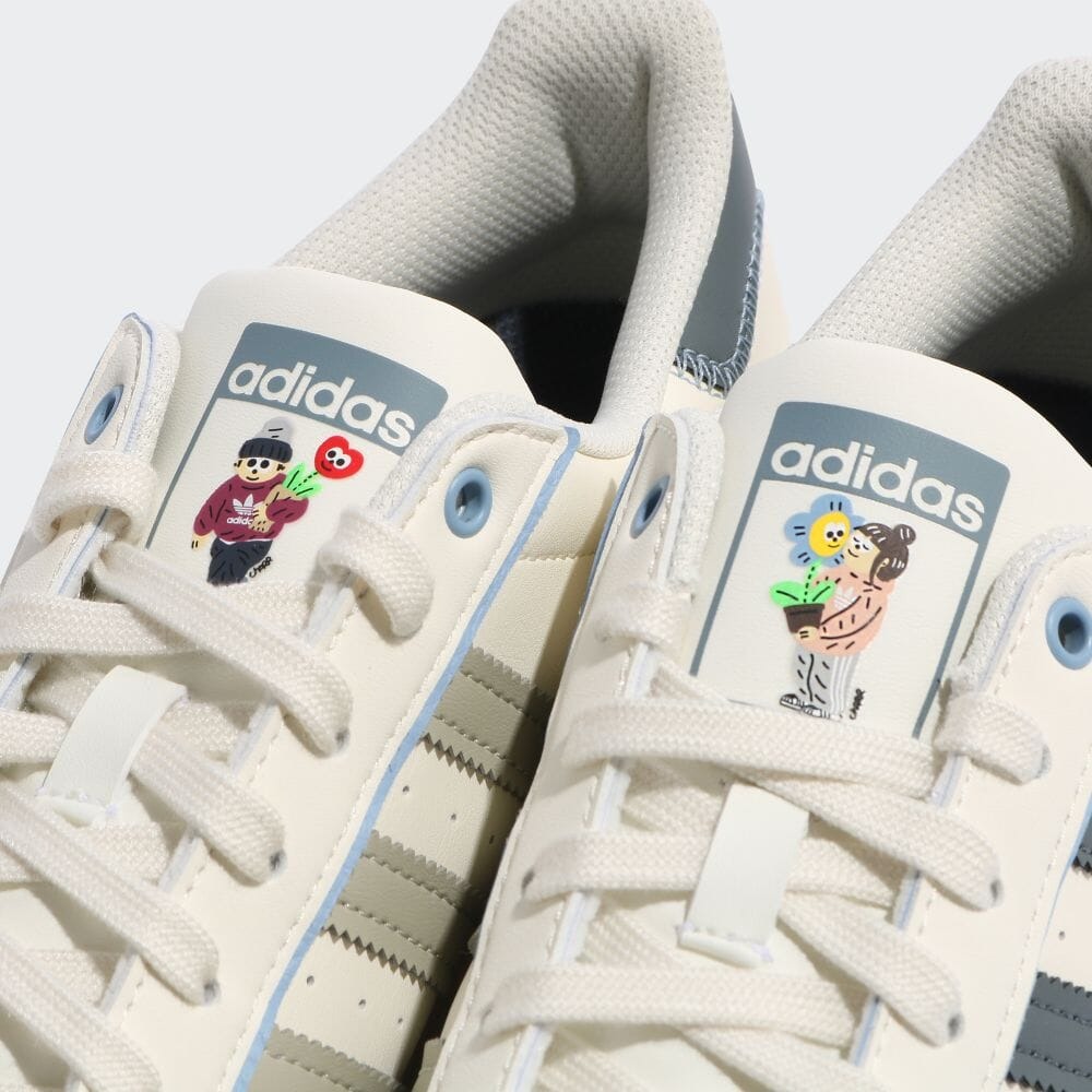 Giay Adidas Superstar x Charr Morita 'Blue' GY0009