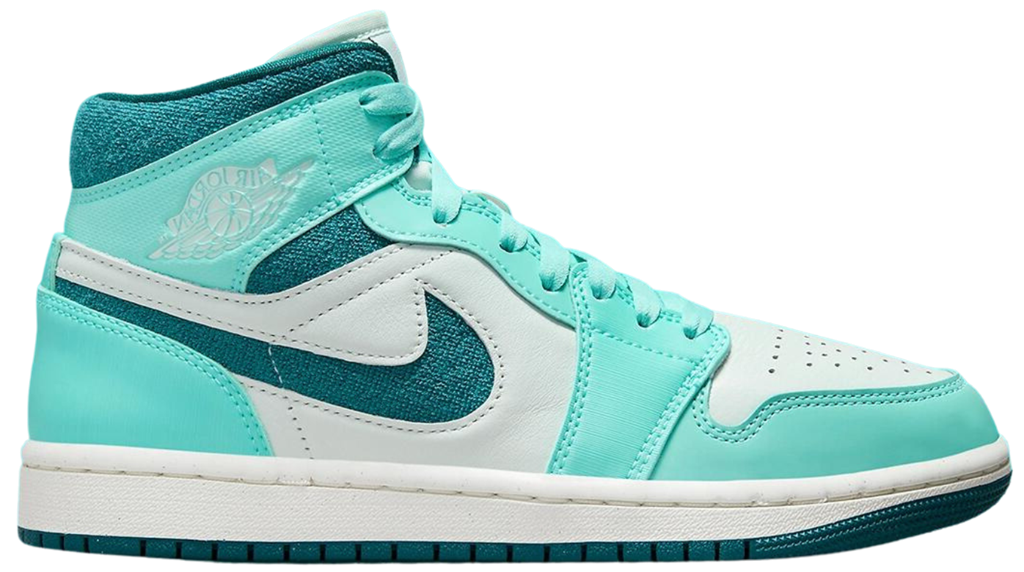 Giay Nike Air Jordan 1 Mid 'Bleached Turquoise' DZ3745-300