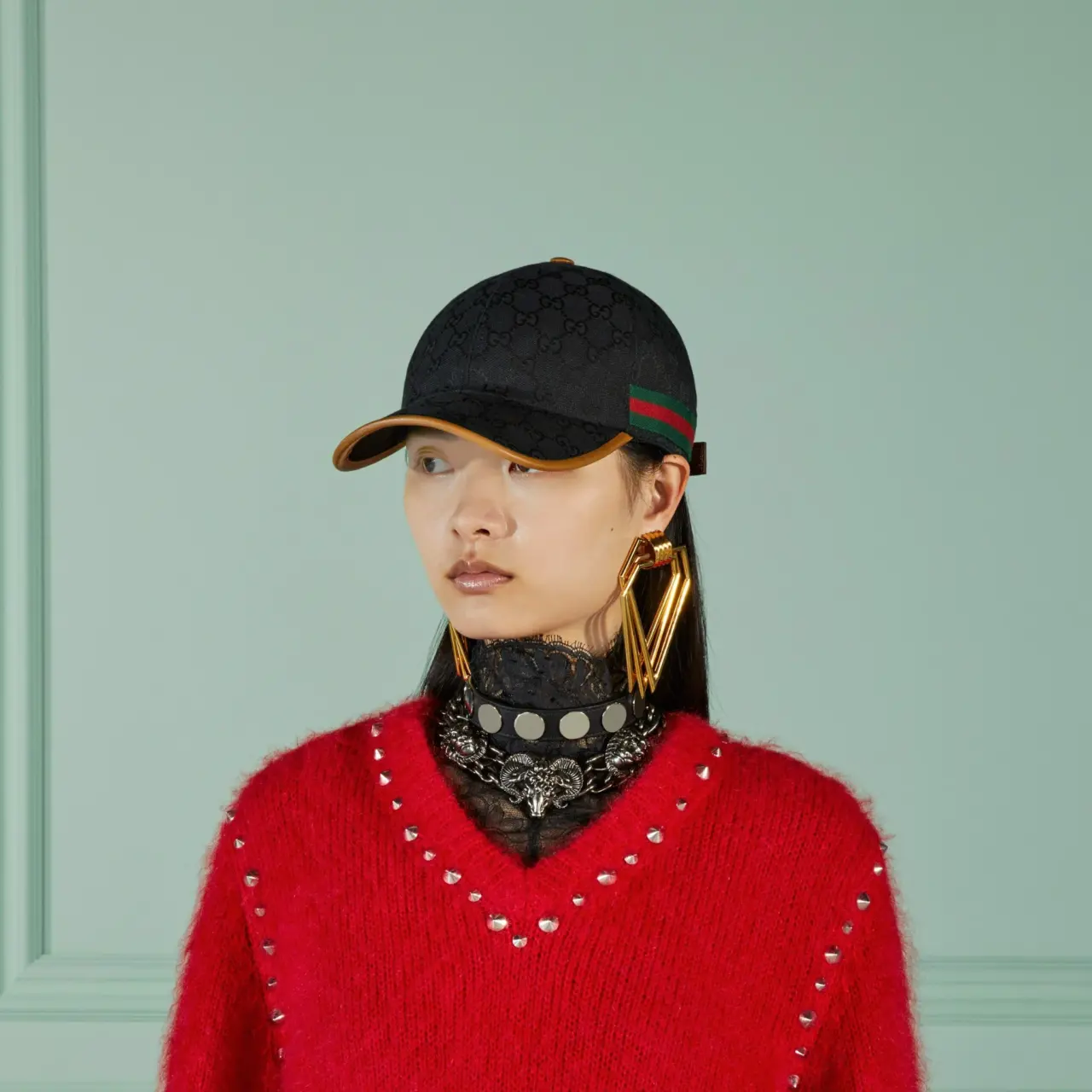Mu Gucci Monogram Canvas 'Black' 722381-4HAT7-1065