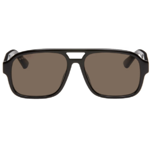 Kinh Gucci Aviator Sunglasses 'Black' GG1342S-005