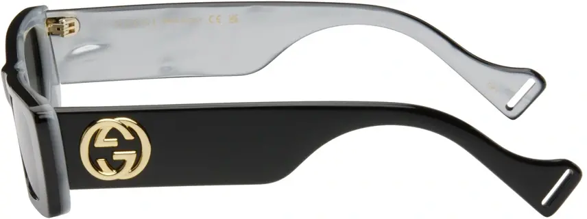 Kinh Gucci Rectangular Sunglasses 'Black' GG0516S-001