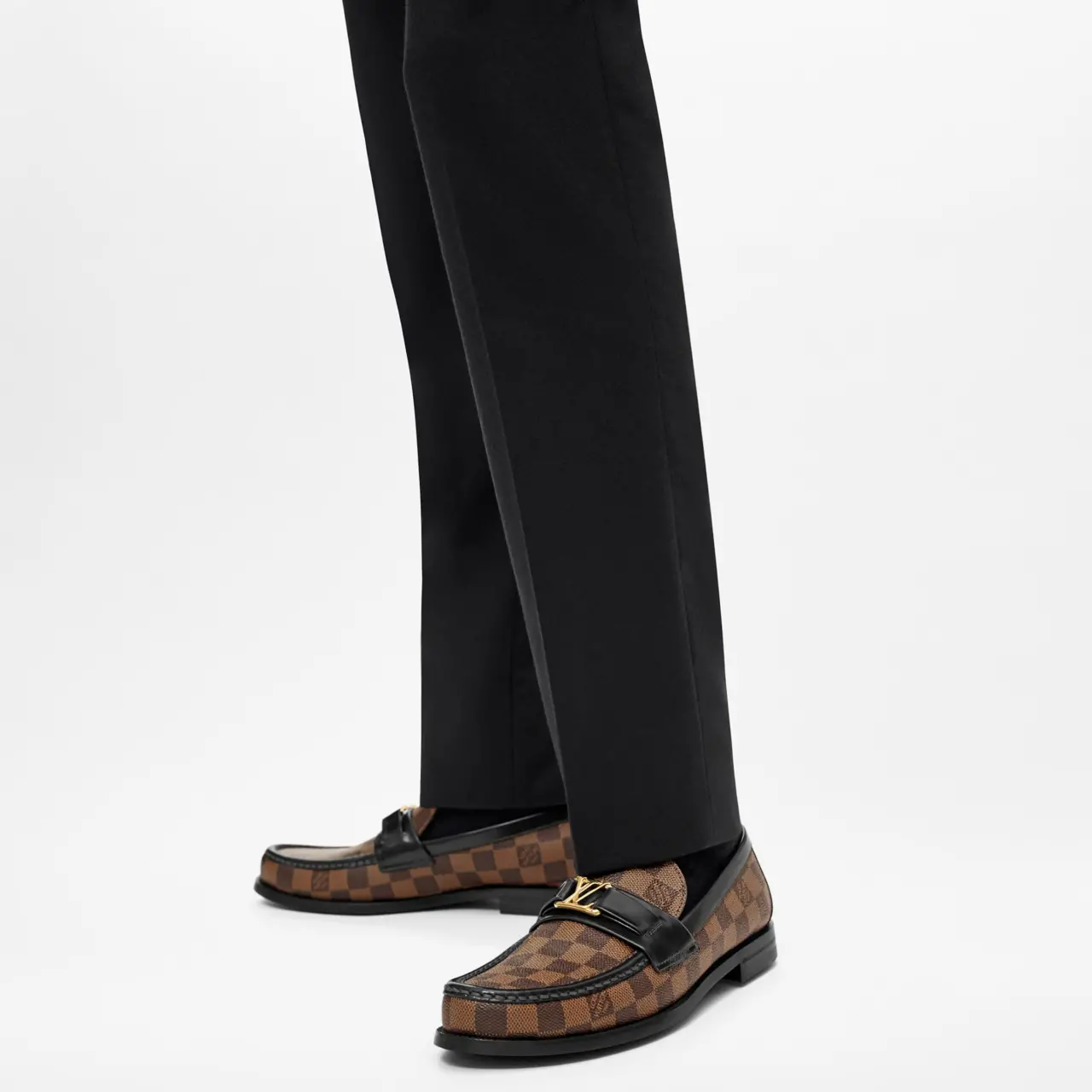 Giay Louis Vuitton Major Loafers 'Ebene' 1A5A3I