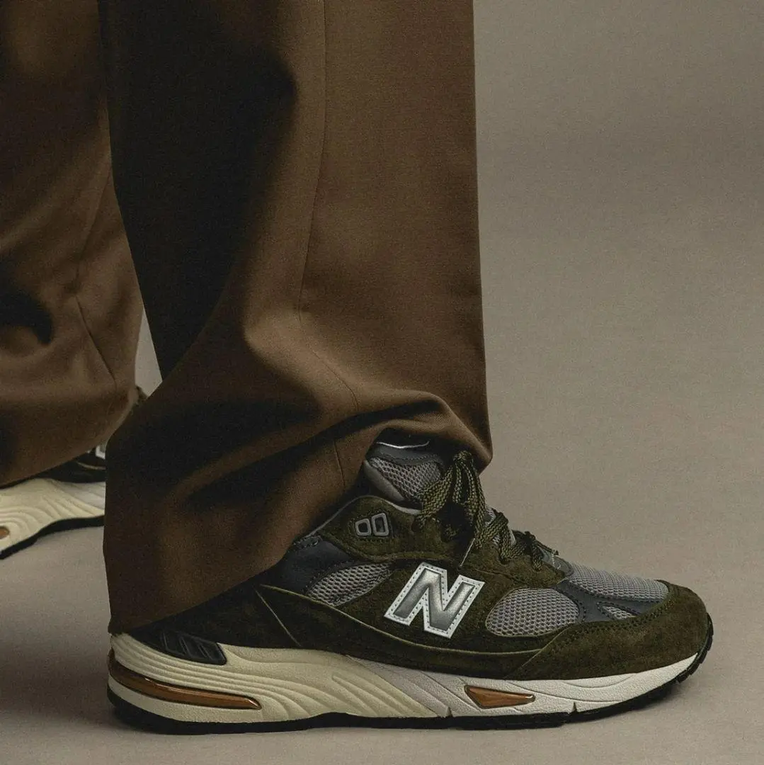 Giay New Balance 991 Made in England 'Green Grey' M991GGT