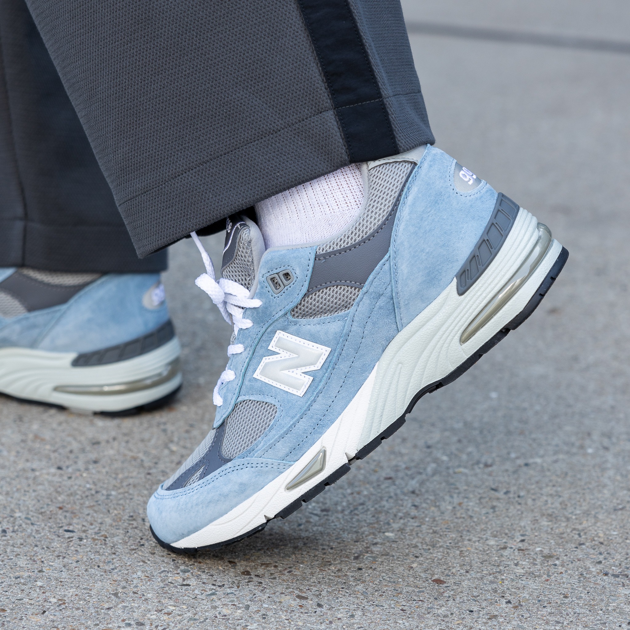 Giay New Balance 991 Made in England 'Dusty Blue' M991BGG