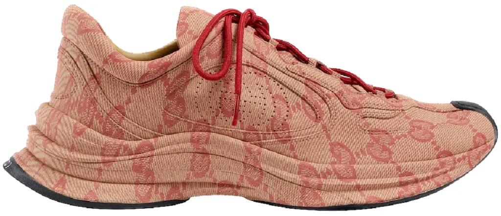 Giay Gucci Run Sneaker 'Beige Red' 722630-AABEB-9713