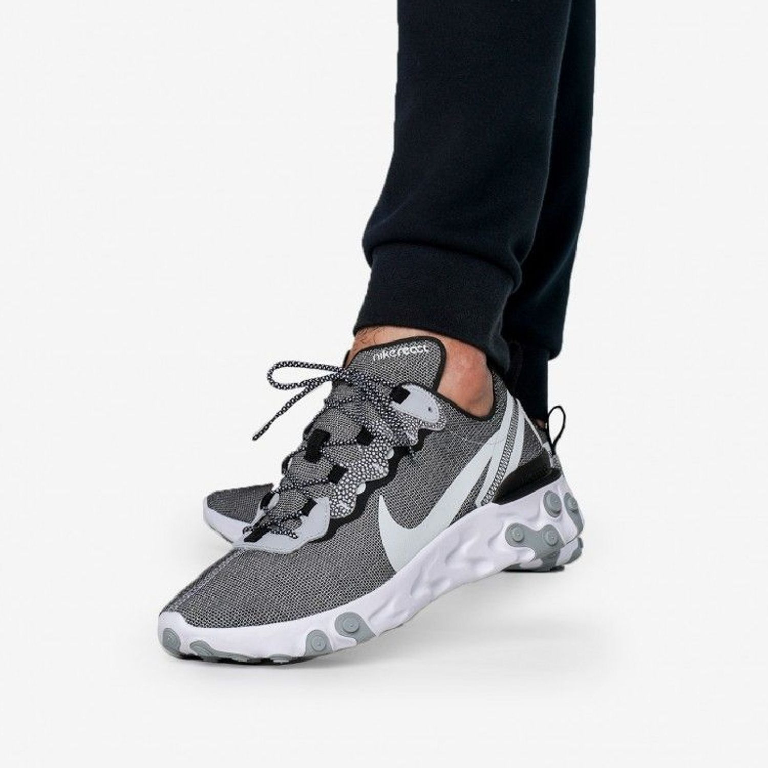 Giay Nike React Element 55 'Safari Pack Wolf Grey' CD2153-100