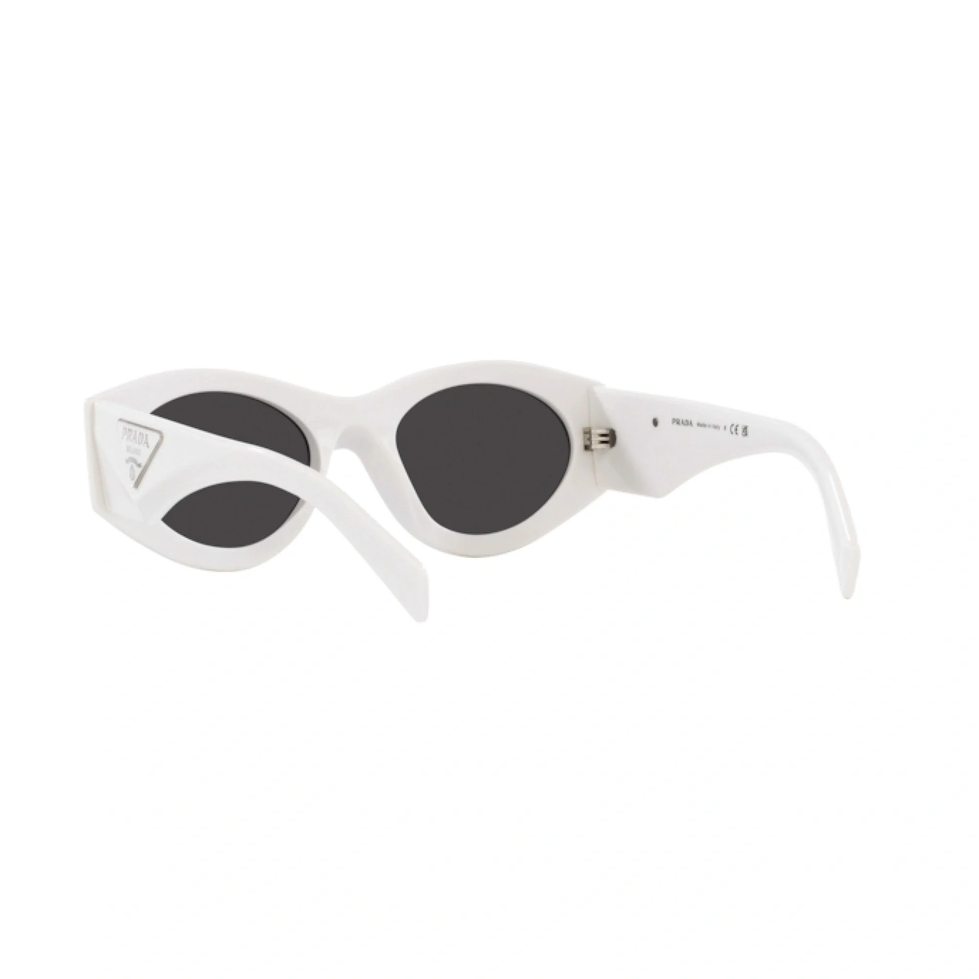 Kinh Prada Cat Eye Acetate Sunglasses 'White' PR20ZS1425S0