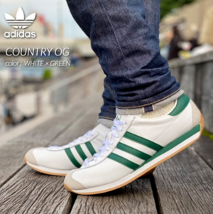 Giay Adidas Country OG 'White Collegiate Green' IF2856