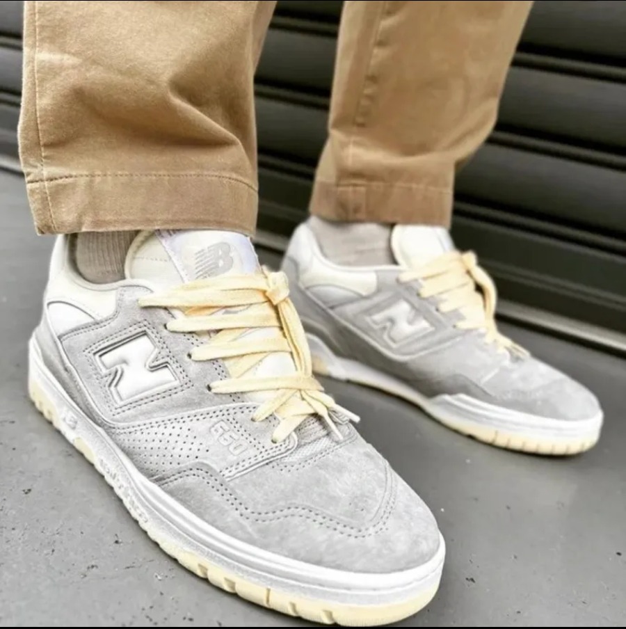Giay New Balance 550 'Grey Suede' BB550SLB