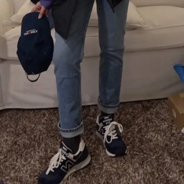 Giay New Balance 574 'Navy White' U574NV2