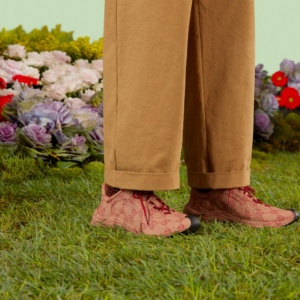 Giay Gucci Run Sneaker 'Beige Red' 722630-AABEB-9713