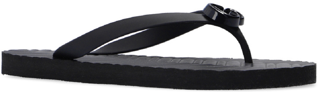 Dep Gucci Chevron Thong Sandal 'Black' 659229-J8710-1000