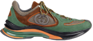Giay Gucci Run Trainer 'Green Suede' 749785-AAB62-3142