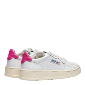 Giay Autry Medalist Low 'White Fuxia' AULW-LL42