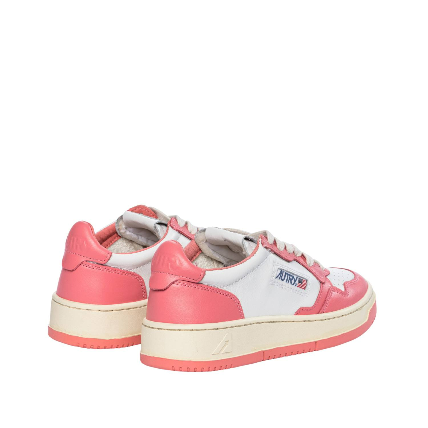 Giay Autry Medalist Low Leather 'White Lobster' AULW-WB22