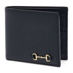 Vi Gucci Horsebit Bi-Fold 'Black' 700462-DJ20G-1000