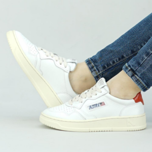 Giay Autry Medalist Low Leather 'White Rust' AULW-LL48