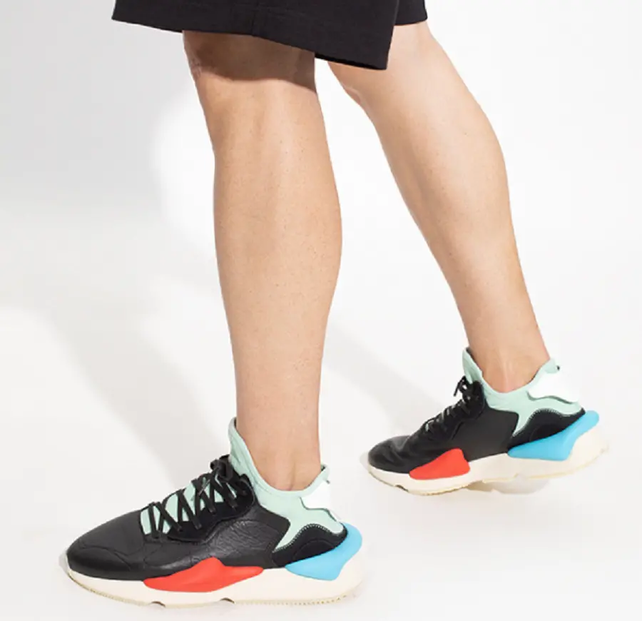 Giay Adidas Y-3 Kaiwa 'Black Blush Green' GX1052