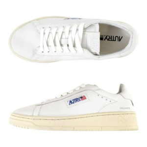Giay Autry Dallas Low Goatskin 'White' ADLM-GG01