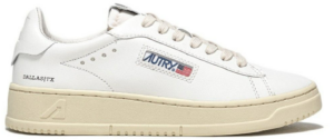 Giay Autry Dallas Low Leather 'White' ADLW-NW01