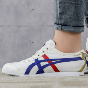 Giay Onitsuka Tiger Mexico 66 'White Dark Blue' D507L-0152