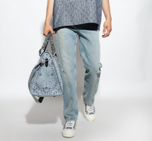 Giay Amiri Court High 'Clay Indigo' PF23MFS012-408