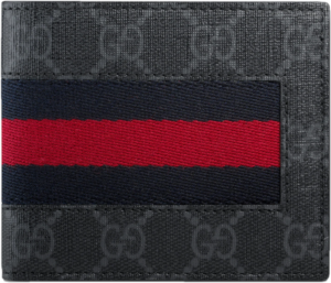 Vi Gucci GG Supreme Web 'Black Gray' 408827-KHN4N-1095