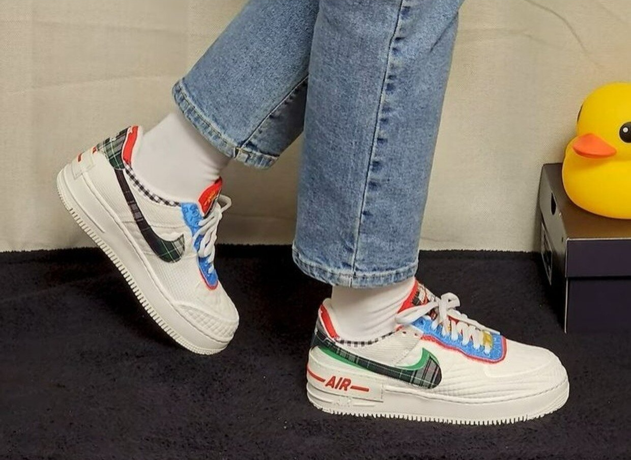 Giay Nike Air Force 1 Shadow 'Multi Material' DZ5193-100