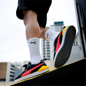 Giay Puma Suede Bloc 'Black' 381183-03