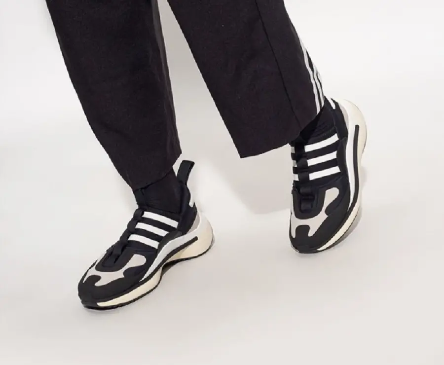 Giay Adidas Y-3 Qisan Cozy 'Black White' GX1081